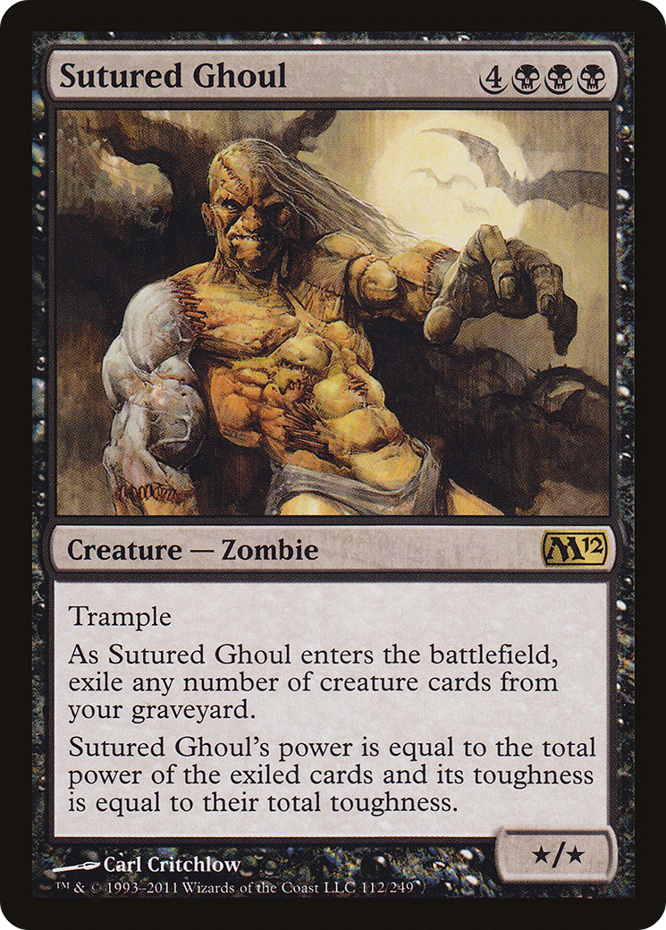 Sutured Ghoul (M12-112)  - Magic 2012
