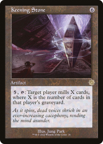 Keening Stone (BRR-026)  Foil - The Brothers' War Retro Artifacts