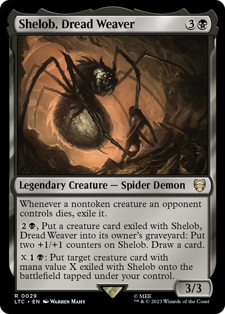 Shelob, Dread Weaver (LTC-029)  - Tales of Middle-earth Commander