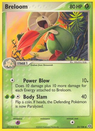 Breloom 022  Emerald - Uncommon
