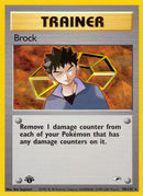 Brock (98) 098/132  - Unlimited Gym Heroes - Rare
