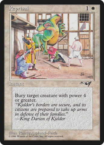 Reprisal (Green Monster) (ALL-145) - Alliances