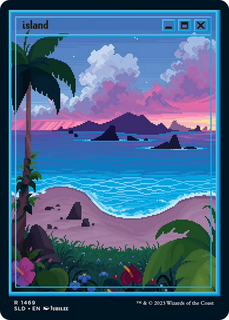 Island (1469) (SLD-1469)  - Secret Lair Drop