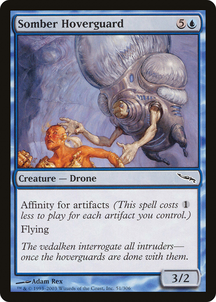 Somber Hoverguard (MRD-051)  - Mirrodin