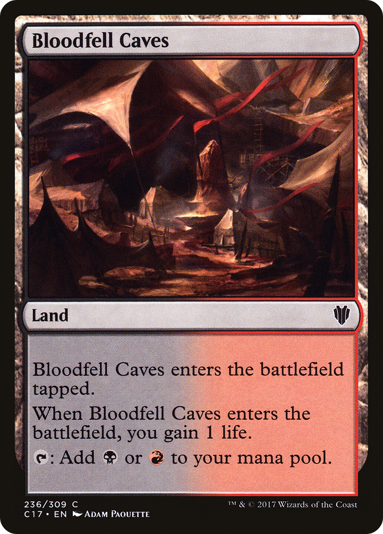 Bloodfell Caves (C17-236)  - Commander 2017