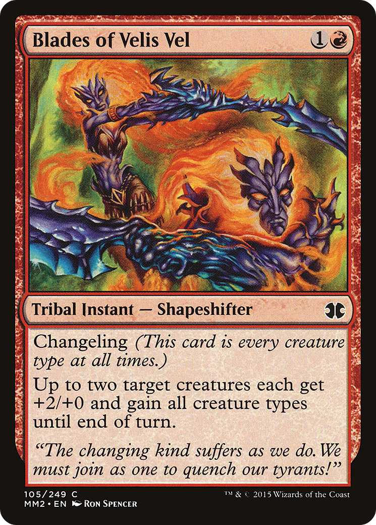 Blades of Velis Vel (MM2-105)  - Modern Masters 2015