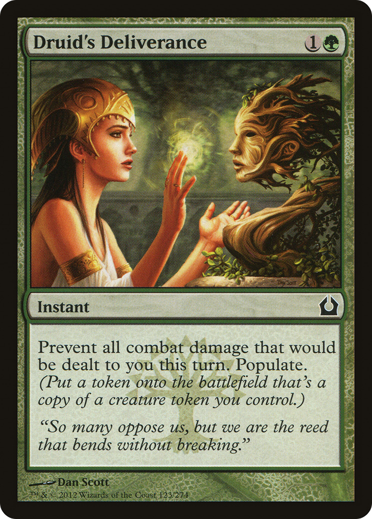 Druid's Deliverance (RTR-123)  - Return to Ravnica