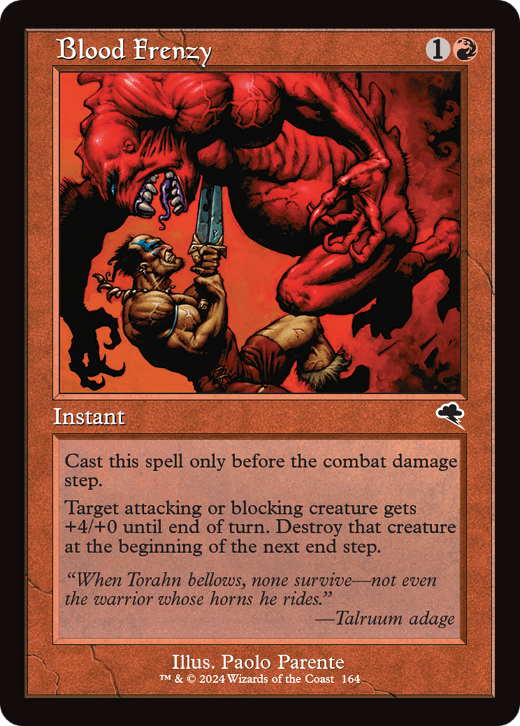 Blood Frenzy (LIST-TMP-164)  - The List