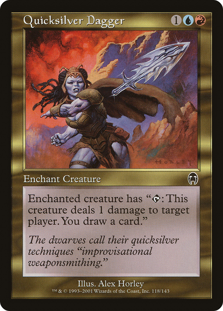 Quicksilver Dagger (APC-118)  Foil - Apocalypse