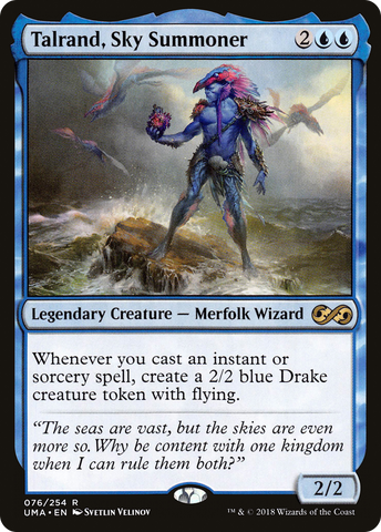 Talrand, Sky Summoner (UMA-076)  - Ultimate Masters