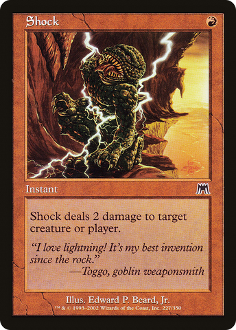 Shock (ONS-227) - Onslaught Foil