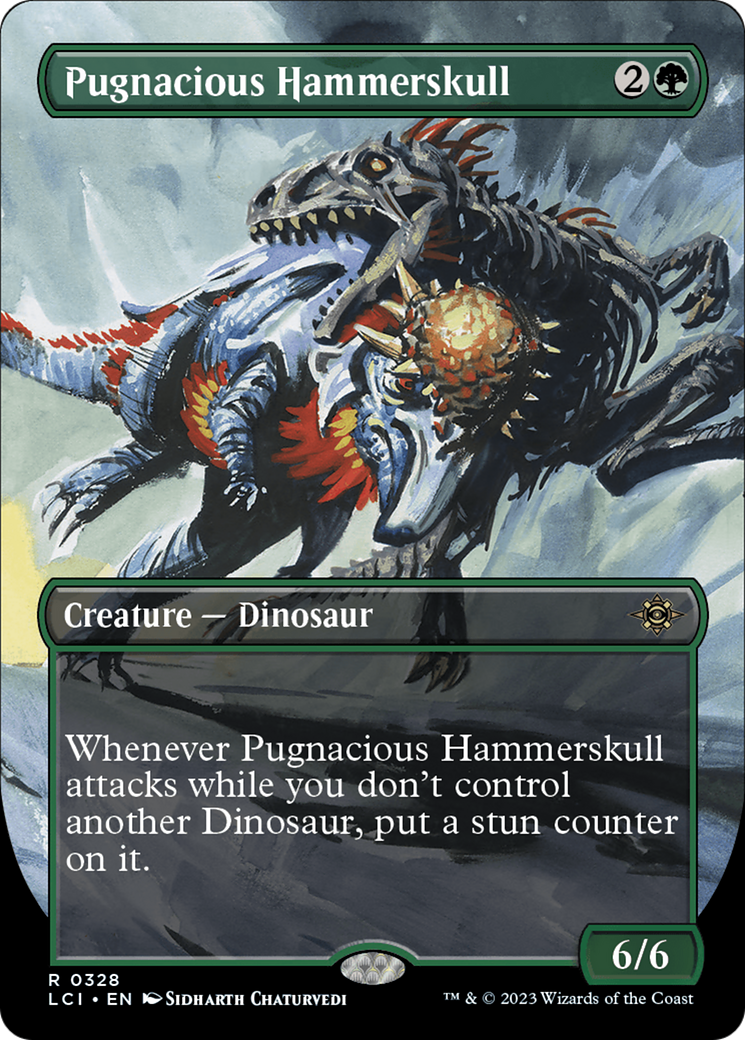 Pugnacious Hammerskull (Borderless) (LCI-328) - The Lost Caverns of Ixalan (Borderless)