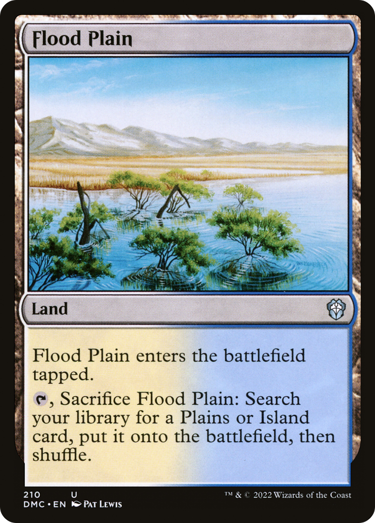 Flood Plain (DMC-210)  - Dominaria United Commander