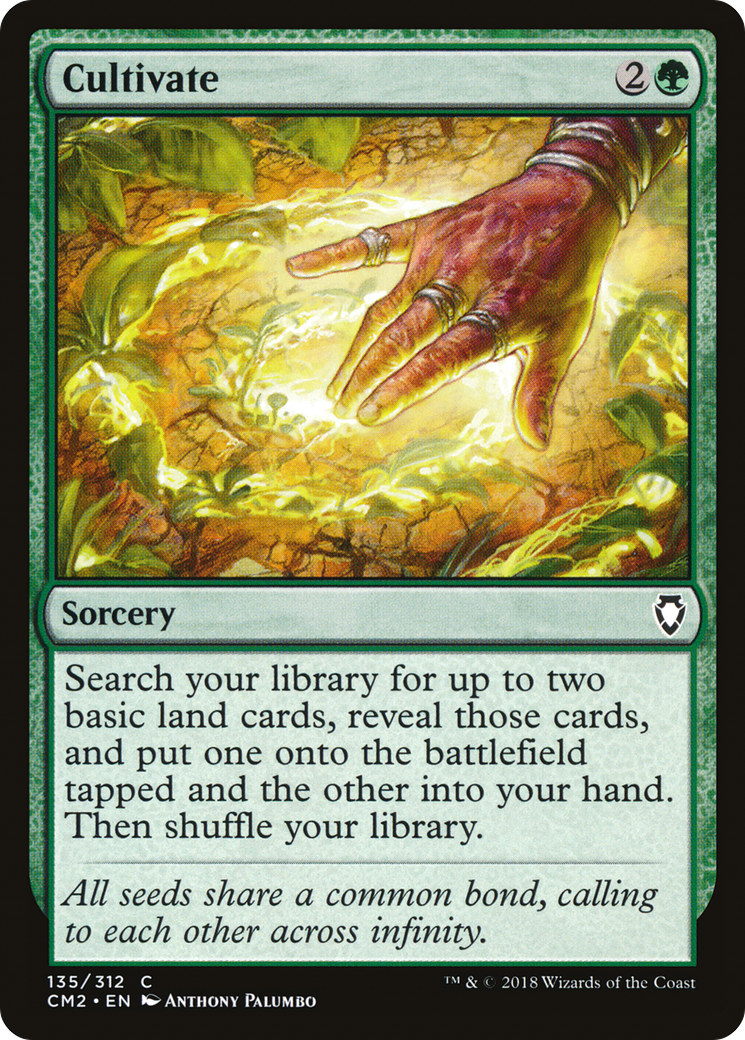 Cultivate (CM2-135)  - Commander Anthology Volume II