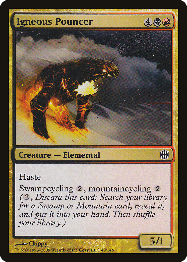 Igneous Pouncer (ARB-040)  - Alara Reborn