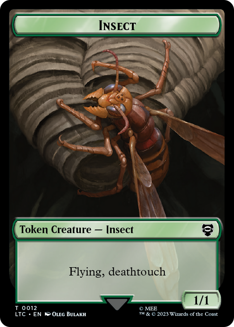 Insect (TLTC-012)  - Tales of Middle-earth Commander Tokens