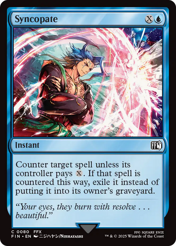 Syncopate (FIN-080)  Foil - FINAL FANTASY