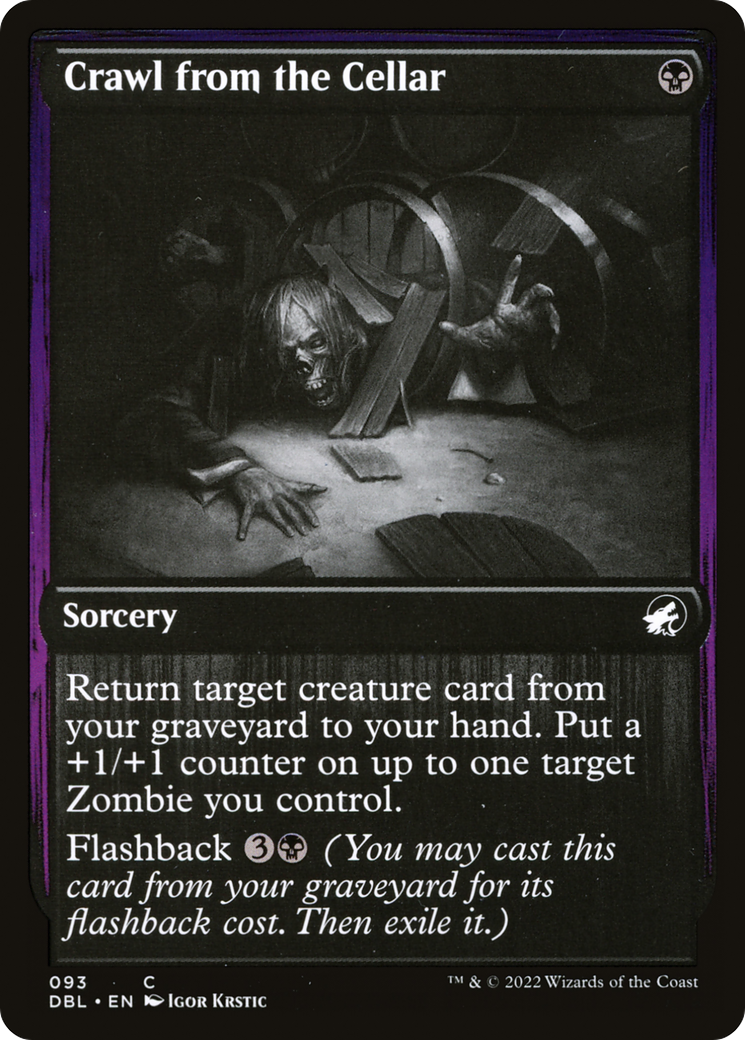 Crawl from the Cellar (DBL-093)  - Innistrad: Double Feature