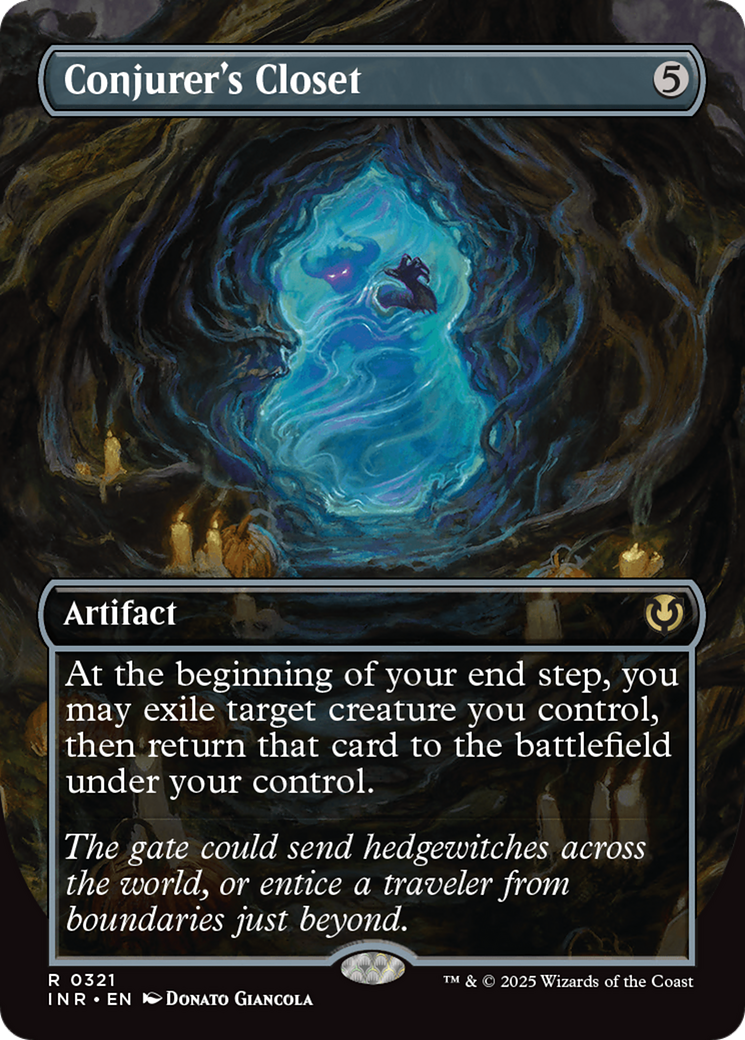 Conjurer's Closet (Borderless) (INR-321)  Foil - Innistrad Remastered