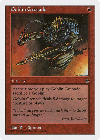 Goblin Grenade (ATH-029)  - Anthologies