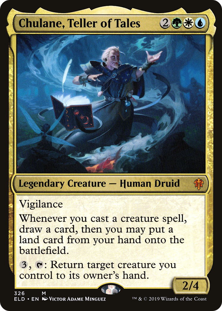 Chulane, Teller of Tales (ELD-326)  Foil - Throne of Eldraine