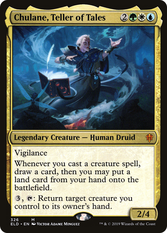 Chulane, Teller of Tales (ELD-326)  - Throne of Eldraine