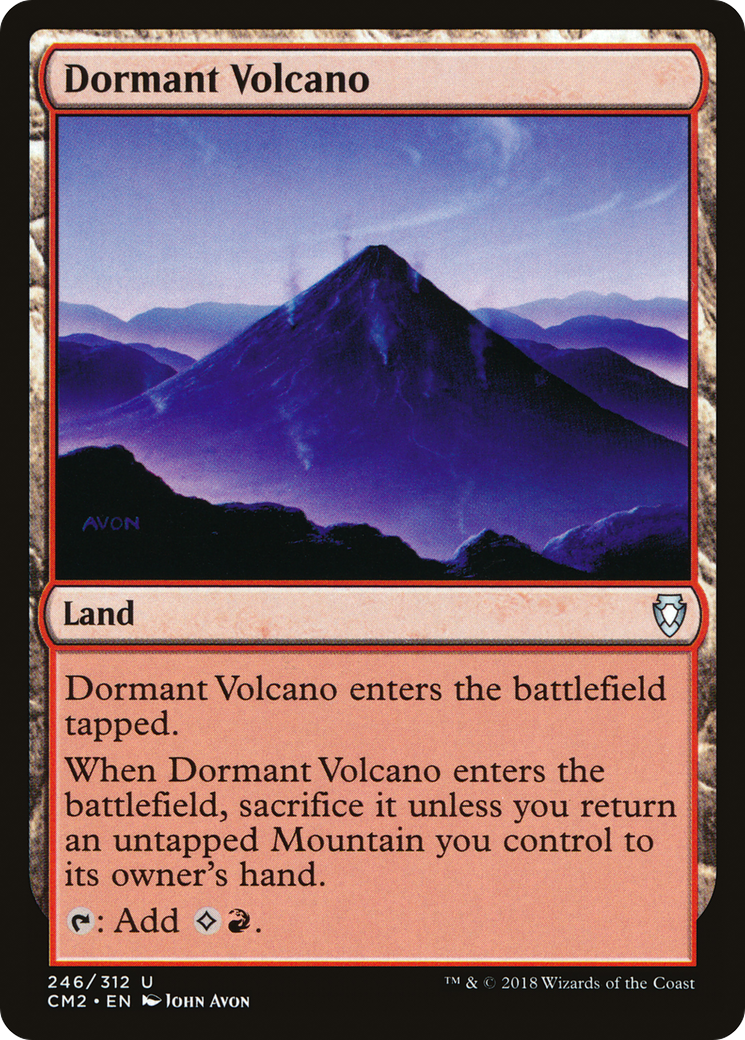 Dormant Volcano (CM2-246)  - Commander Anthology Volume II