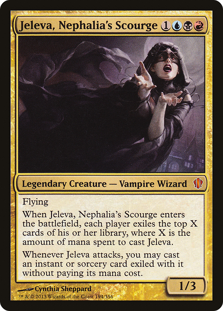 Jeleva, Nephalia's Scourge (C13-194)  - Commander 2013