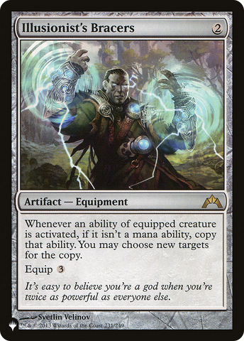 Illusionist's Bracers (LIST-231/249)  - The List