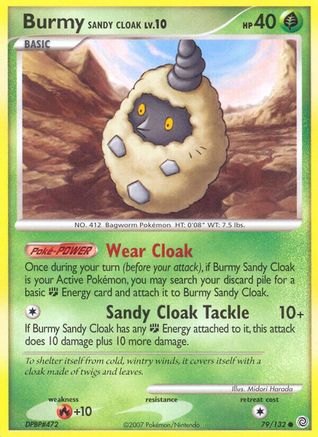 Burmy Sandy Cloak 079  Secret Wonders - Common
