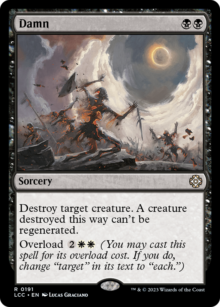 Damn (LCC-191)  - The Lost Caverns of Ixalan Commander