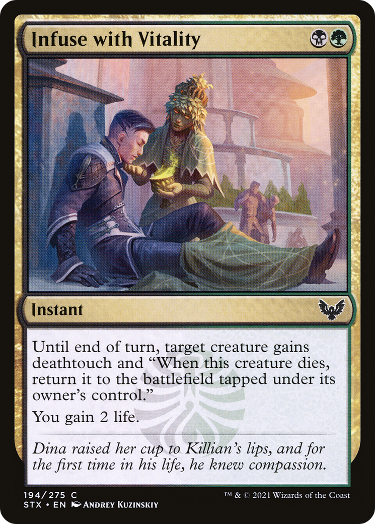 Infuse with Vitality (STX-194)  - Strixhaven: School of Mages