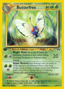 Butterfree 019/75  - 1st Edition Neo Discovery - Rare