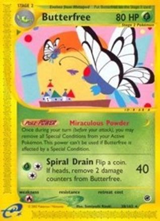 Butterfree (38) 038  Expedition - Rare