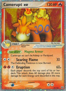 Camerupt ex 092  Emerald - Ultra Rare