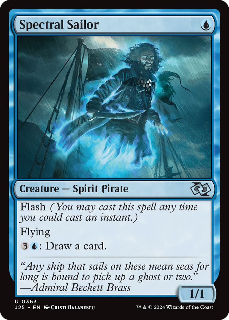 Spectral Sailor (J25-363)  - Foundations Jumpstart