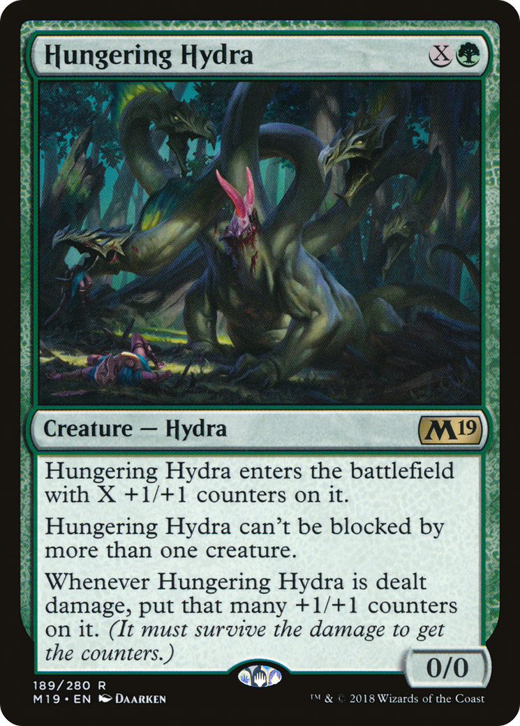 Hungering Hydra (M19-189)  Foil - Core Set 2019
