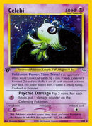 Celebi (3) 003/64  - Unlimited Holofoil Neo Revelation - Holo Rare