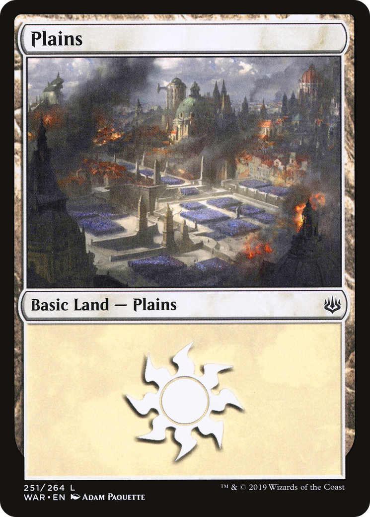 Plains (251) (WAR-251) - War of the Spark Foil