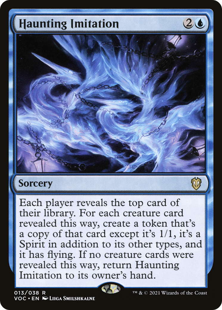 Haunting Imitation (VOC-013)  - Crimson Vow Commander