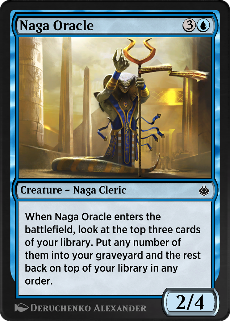 Naga Oracle (AKR-069)  - Amonkhet Remastered