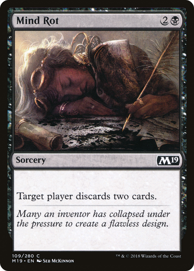Mind Rot (M19-109)  - Core Set 2019