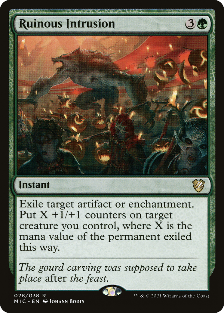 Ruinous Intrusion (MIC-028)  - Midnight Hunt Commander