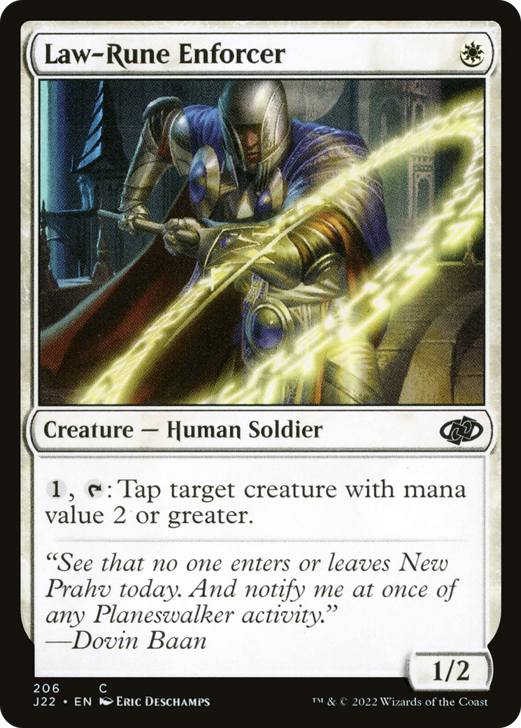 Law-Rune Enforcer (J22-206)  - Jumpstart 2022