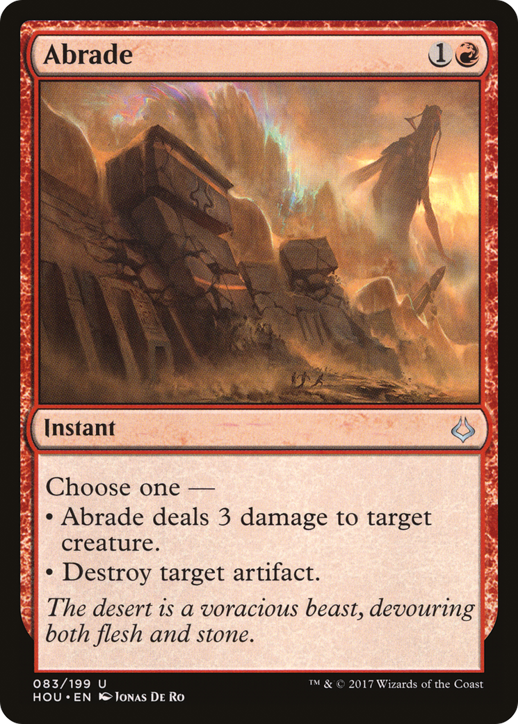 Abrade (HOU-083)  - Hour of Devastation