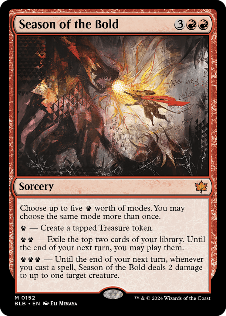 Season of the Bold (BLB-152)  - Bloomburrow