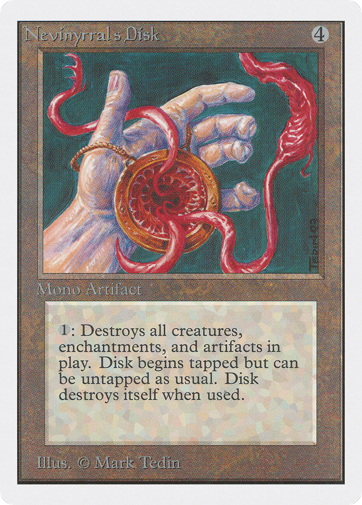 Nevinyrral's Disk (2ED-)  - Unlimited Edition