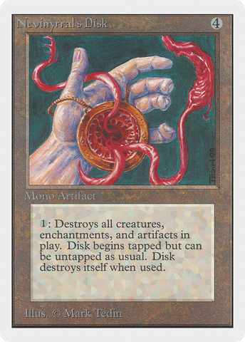 Nevinyrral's Disk (2ED-)  - Unlimited Edition