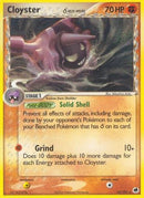 Cloyster (Delta Species) 014/101  - Reverse Holofoil Dragon Frontiers - Rare