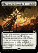 March of the Canonized (Extended Art) (LCC-041)  - The Lost Caverns of Ixalan Commander: (Extended Art)